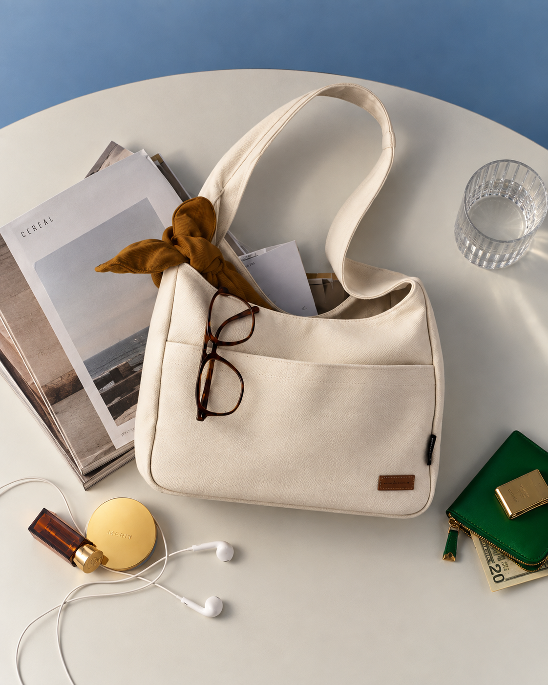 Daisy Canvas Shoulder Bag