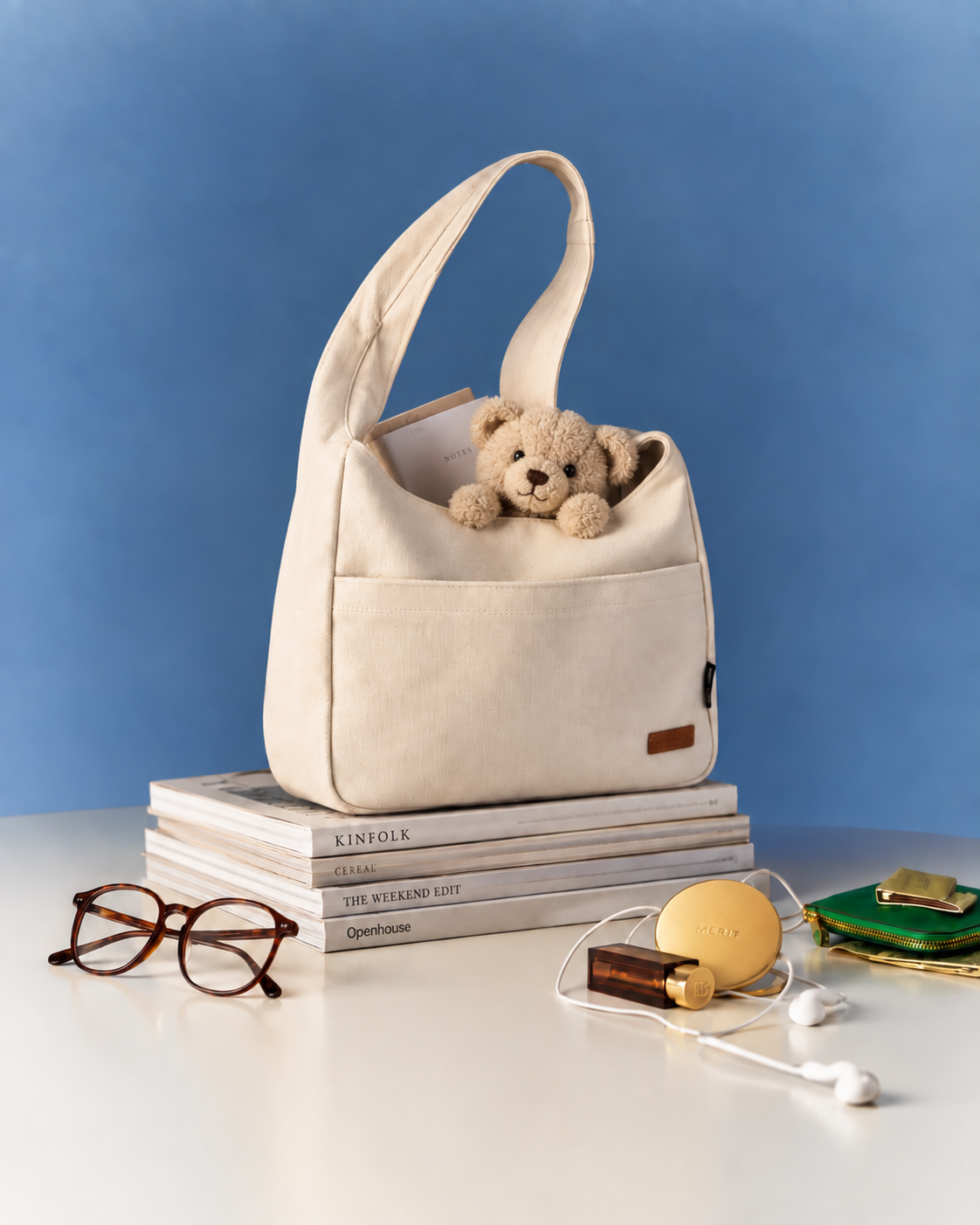 Daisy Canvas Shoulder Bag