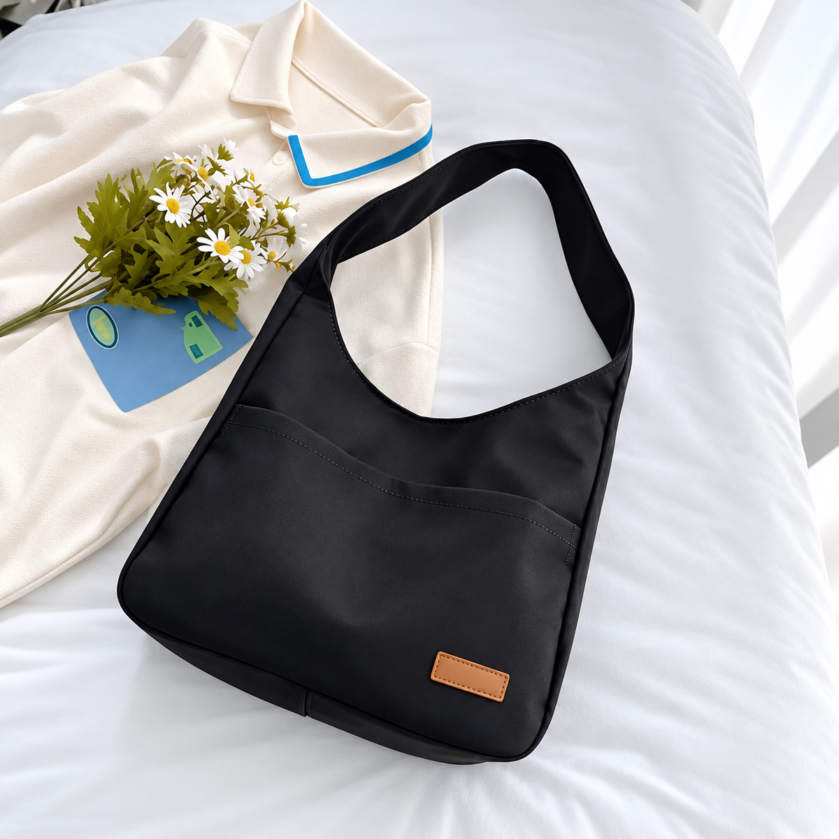 Daisy Canvas Shoulder Bag