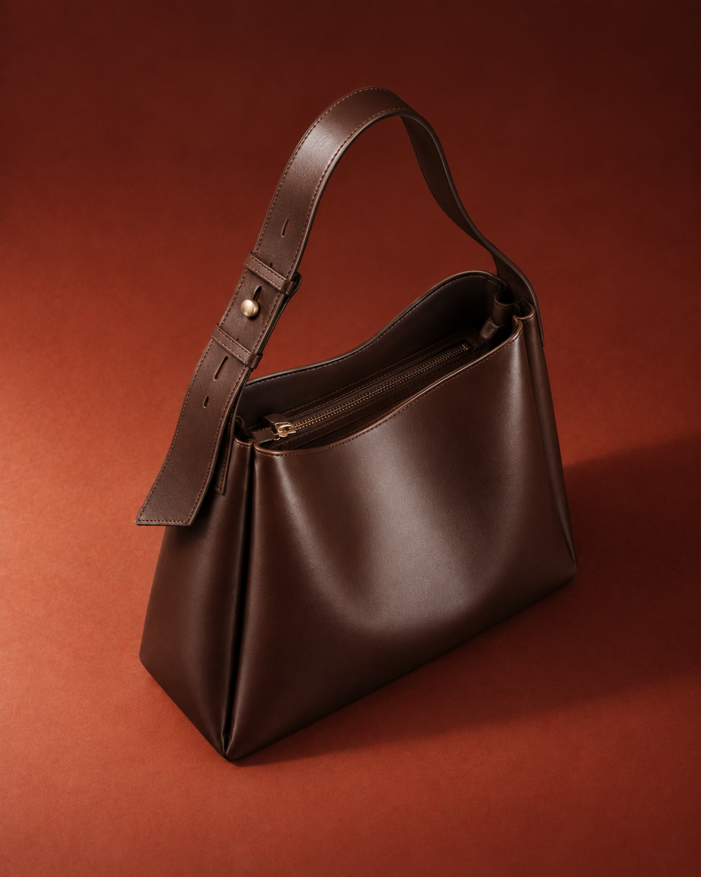 Maya Vegan Leather Shoulder Bag