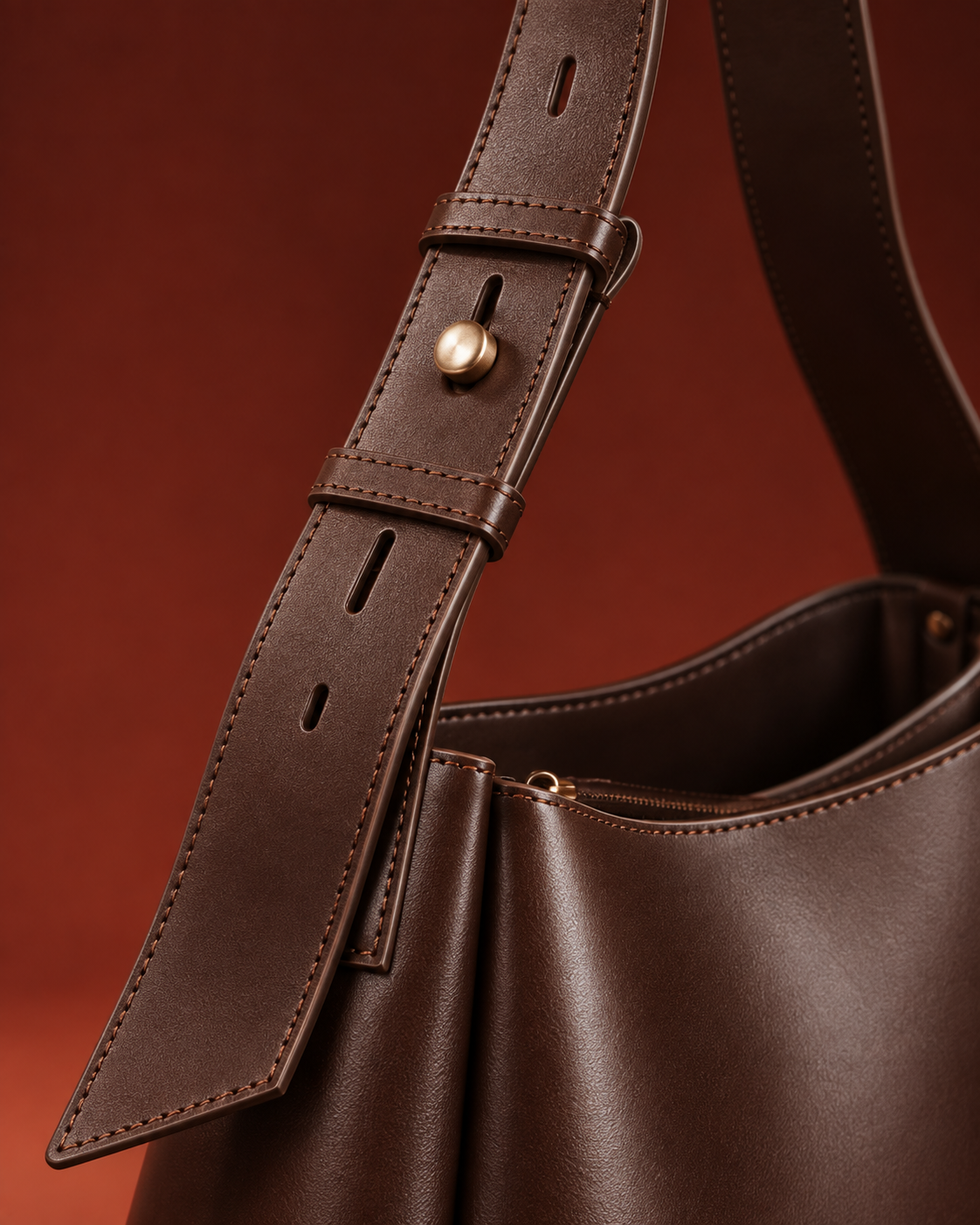 Maya Vegan Leather Shoulder Bag